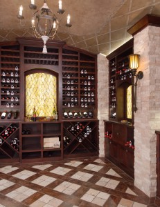 wine cellars, ramsey interiors